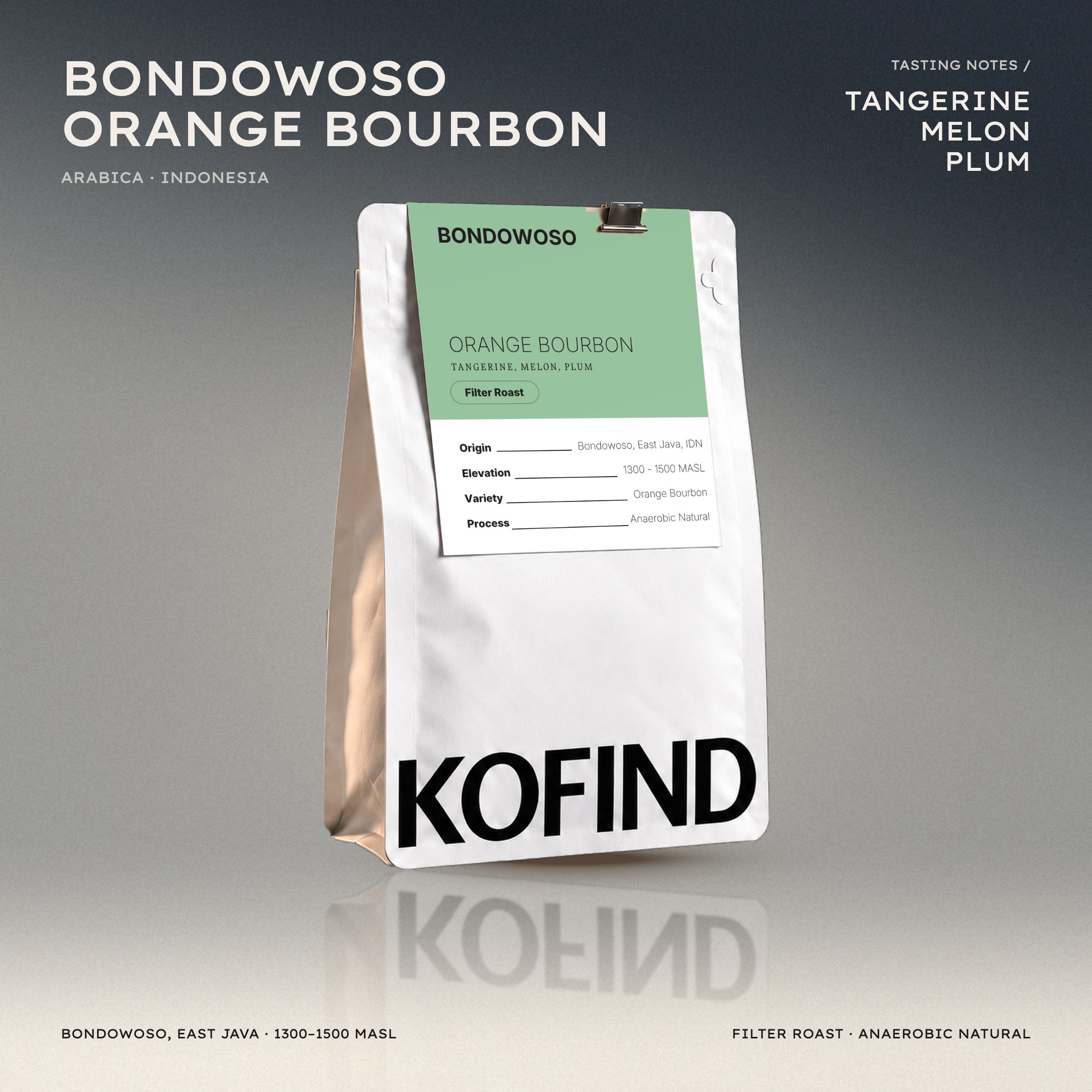 Bondowoso Orange Bourbon Anaerobic Natural